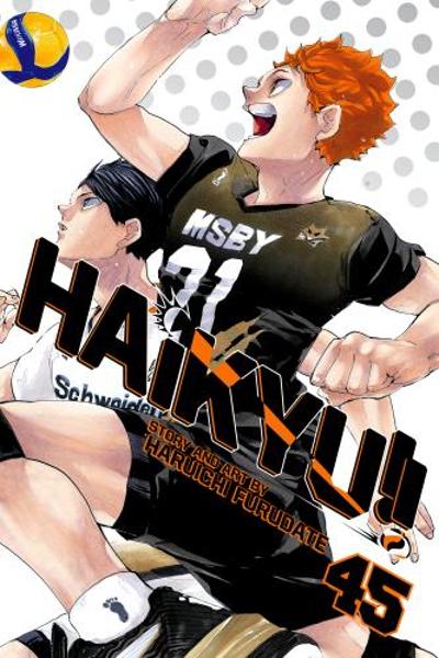 Haikyu!! colored manga cover