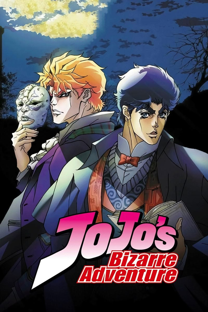 JoJo's Bizarre Adventure colored manga cover