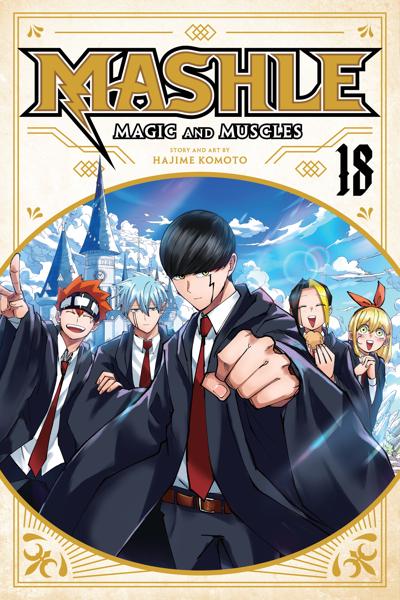 Mashle: Magic and Muscles colored manga cover