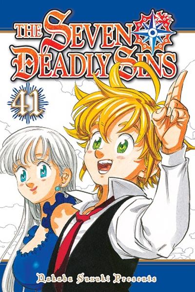 The Seven Deadly Sins colored manga cover