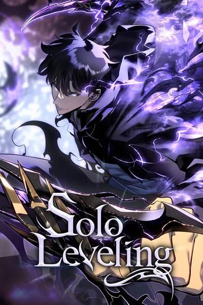 Solo Leveling colored manga cover