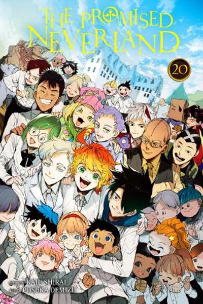 The Promised Neverland colored manga cover